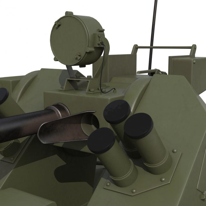 3D Rigged Russian Military Vehicles Collection model