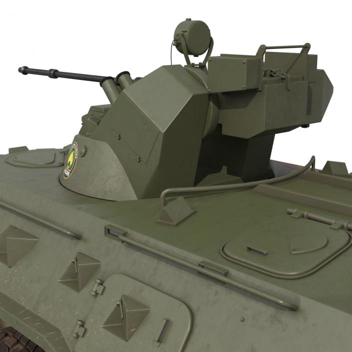 3D Rigged Russian Military Vehicles Collection model