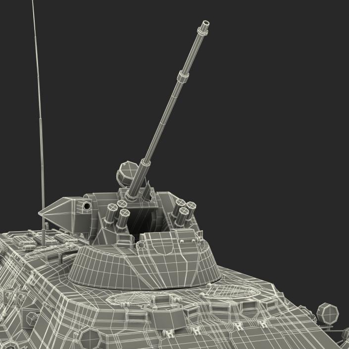 3D Rigged Russian Military Vehicles Collection model