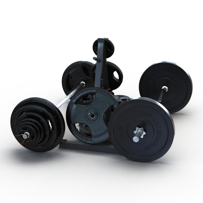 3D Barbells Collection 2