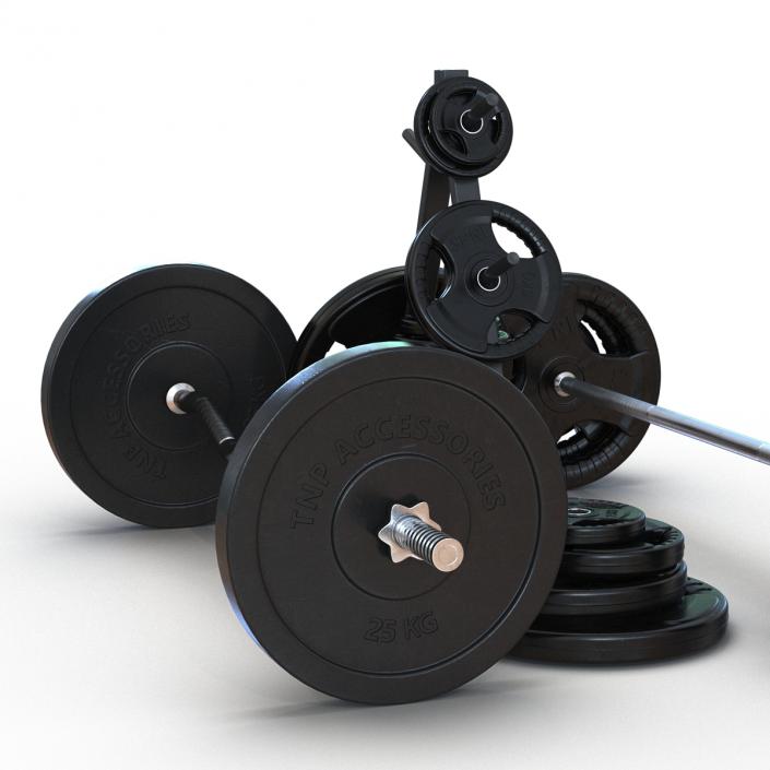 3D Barbells Collection 2