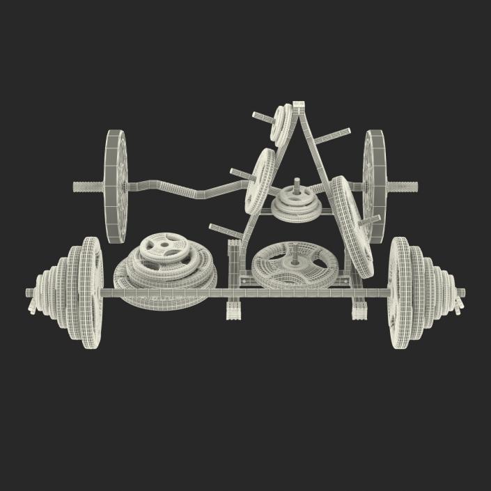 3D Barbells Collection 2