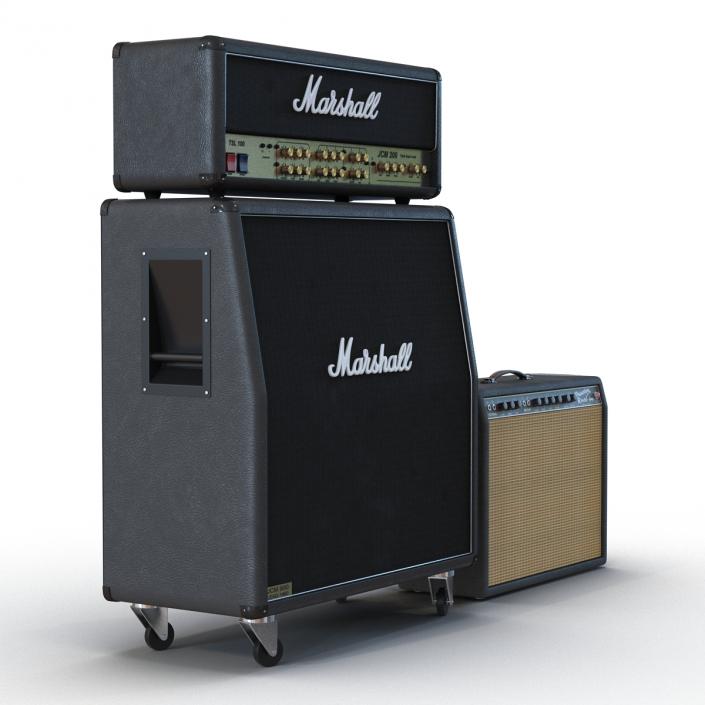 3D Guitar Amplifiers Collection model