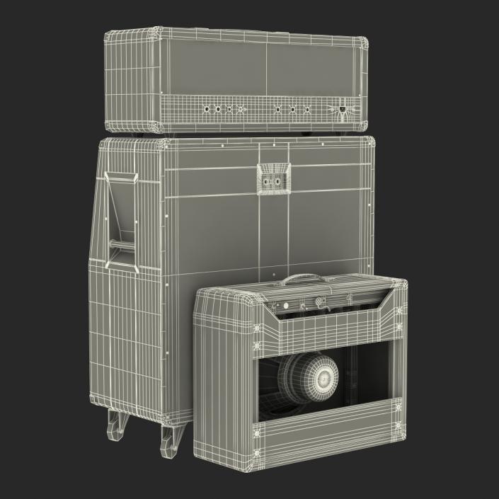 3D Guitar Amplifiers Collection model