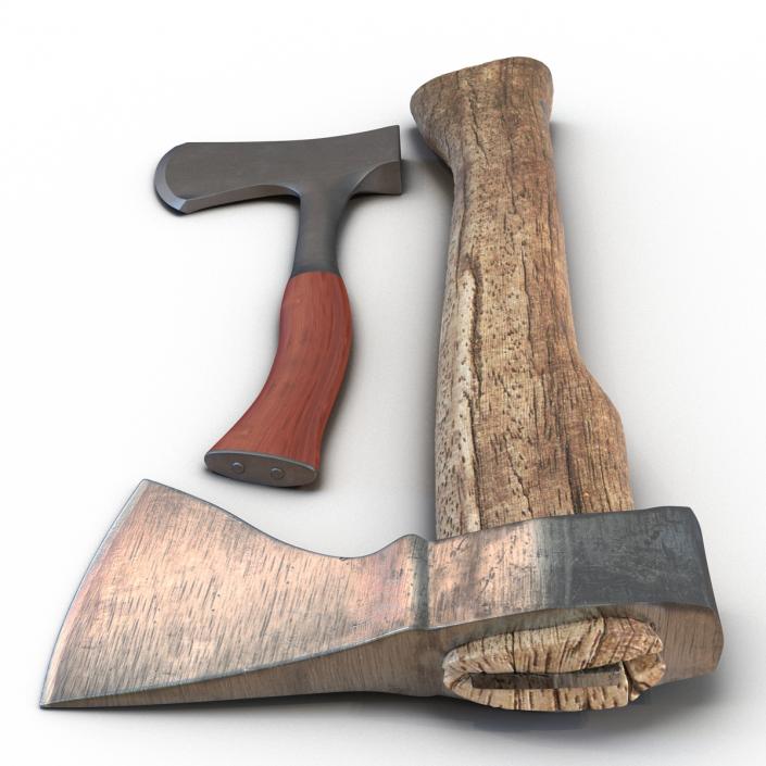 Hatchets Collection 3D model