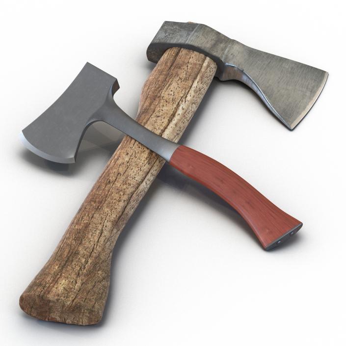 Hatchets Collection 3D model