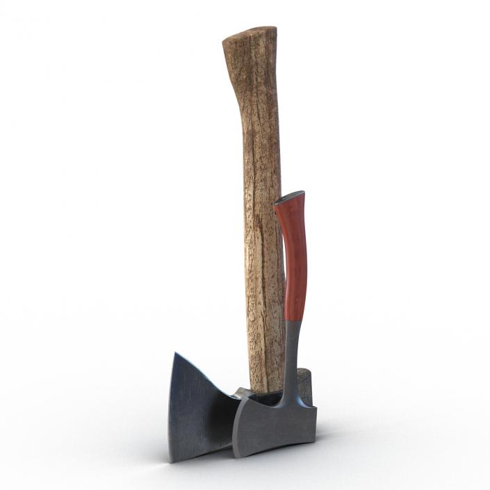 Hatchets Collection 3D model