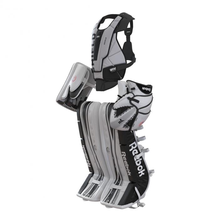 3D Hockey Goalie Protection Kit model