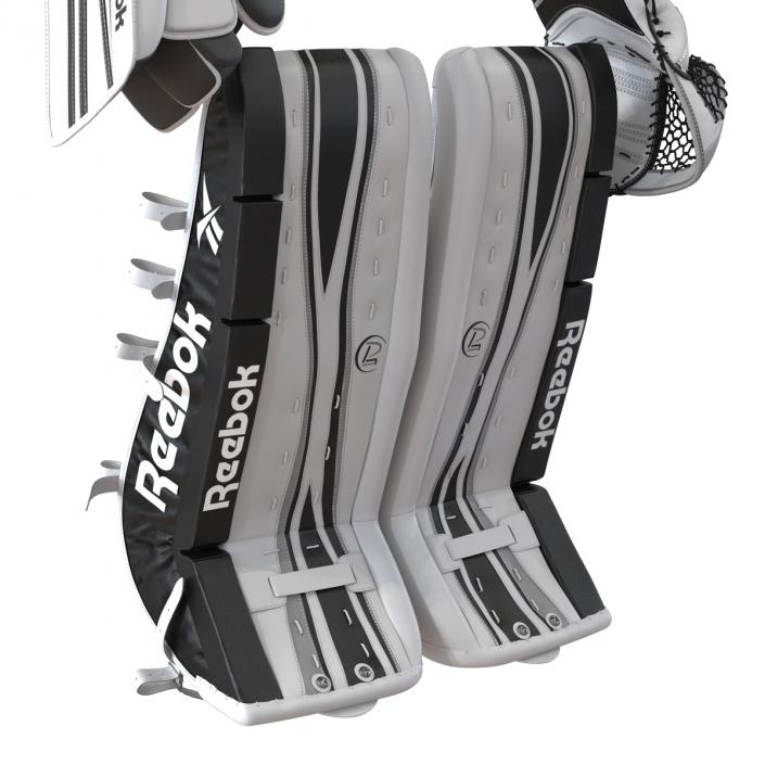 3D Hockey Goalie Protection Kit model