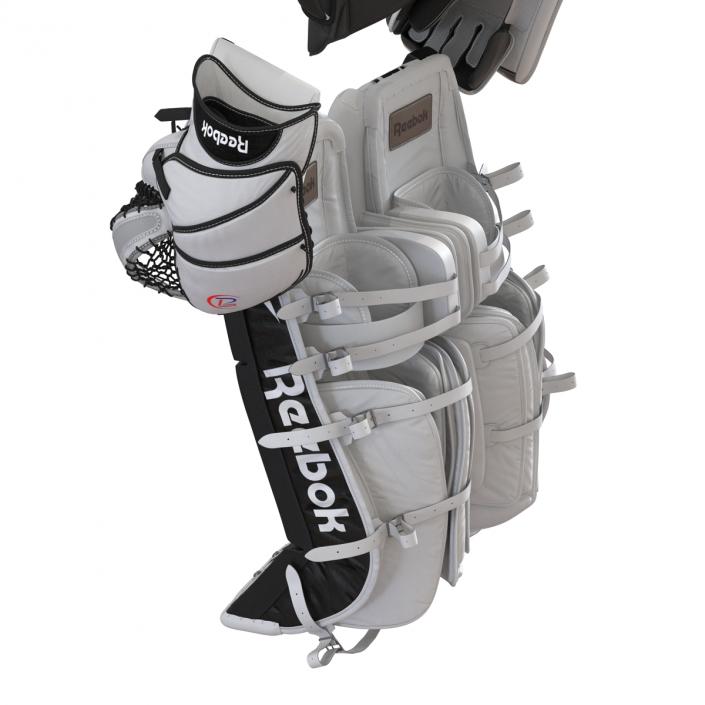 3D Hockey Goalie Protection Kit model