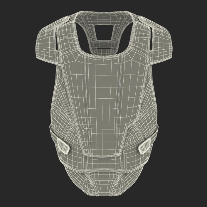 3D Hockey Goalie Protection Kit model