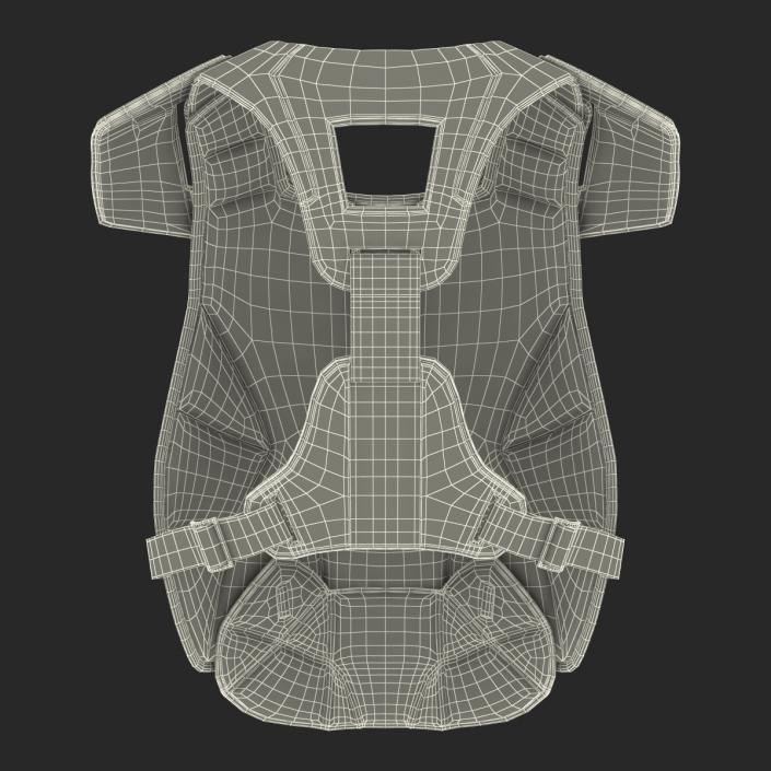 3D Hockey Goalie Protection Kit model