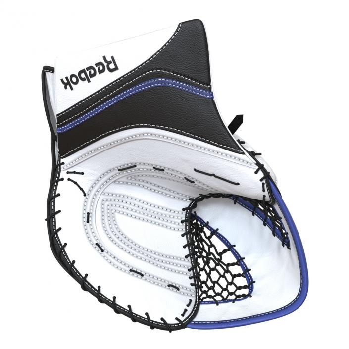 3D Hockey Goalie Protection Kit Blue model