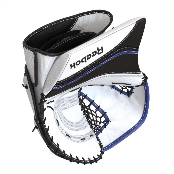 3D Hockey Goalie Protection Kit Blue model