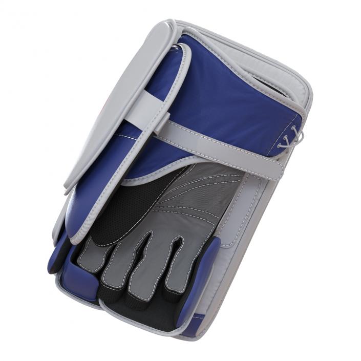 3D Hockey Goalie Protection Kit Blue model