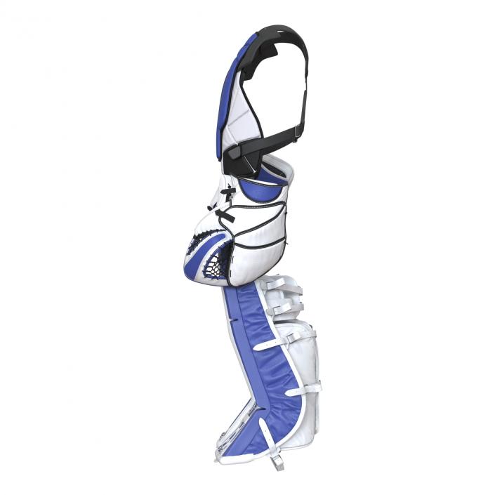 3D Hockey Goalie Protection Kit Generic Blue