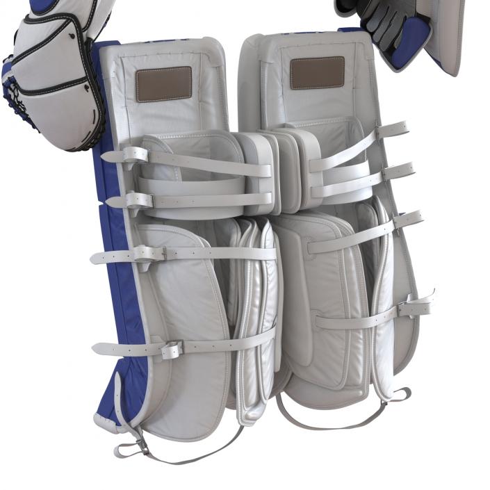 3D Hockey Goalie Protection Kit Generic Blue