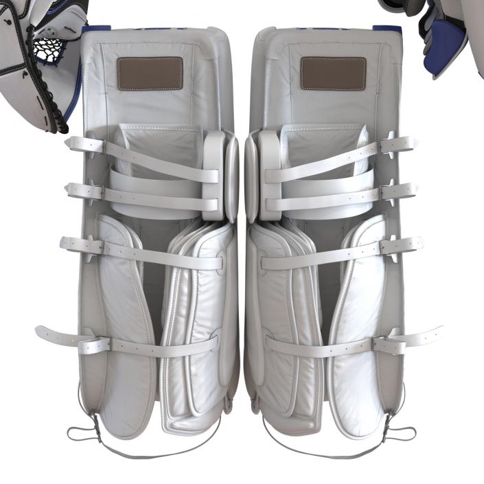 3D Hockey Goalie Protection Kit Generic Blue