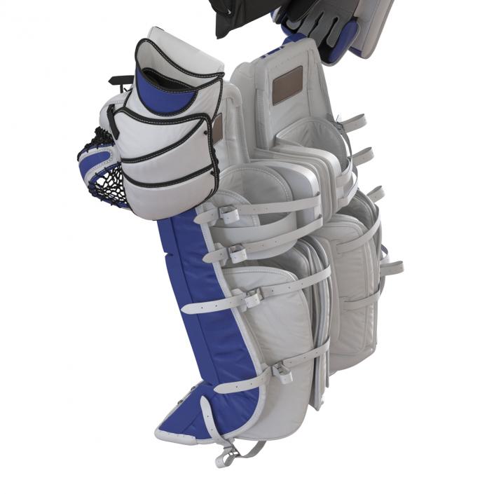 3D Hockey Goalie Protection Kit Generic Blue