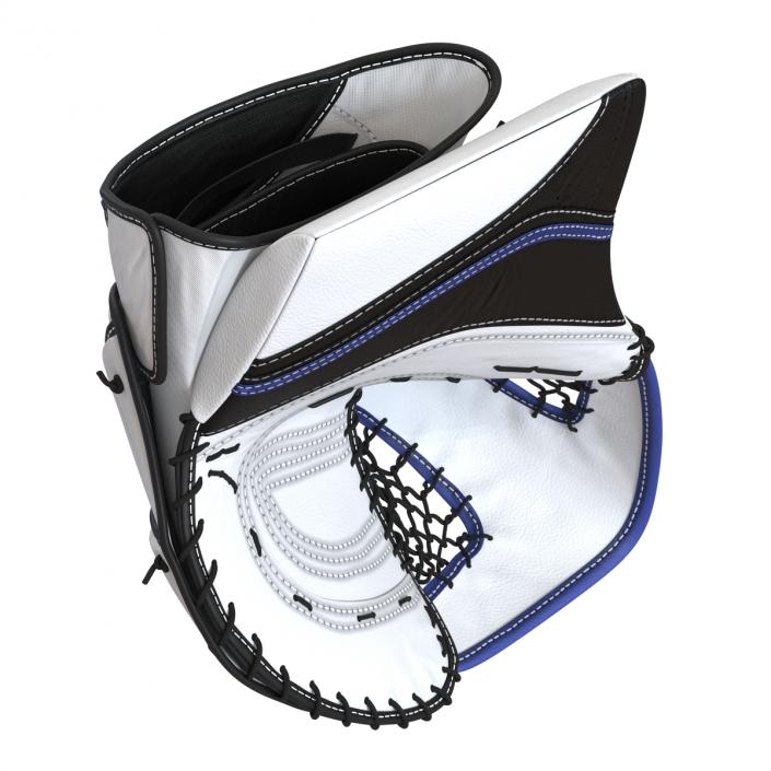 3D Hockey Goalie Protection Kit Generic Blue 2 model