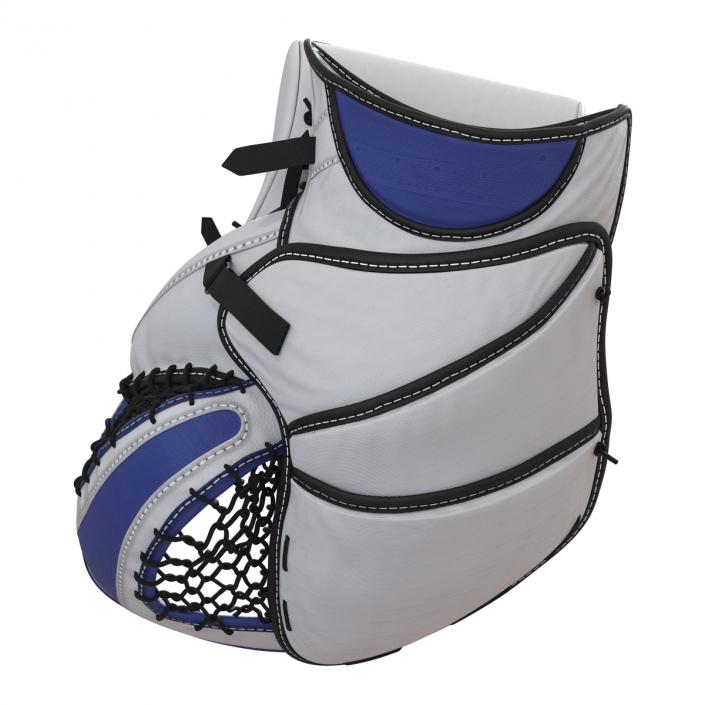 3D Hockey Goalie Protection Kit Generic Blue 3 model