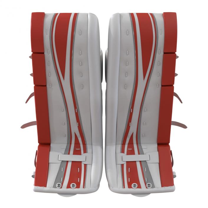 3D model Hockey Goalie Protection Kit Generic Red