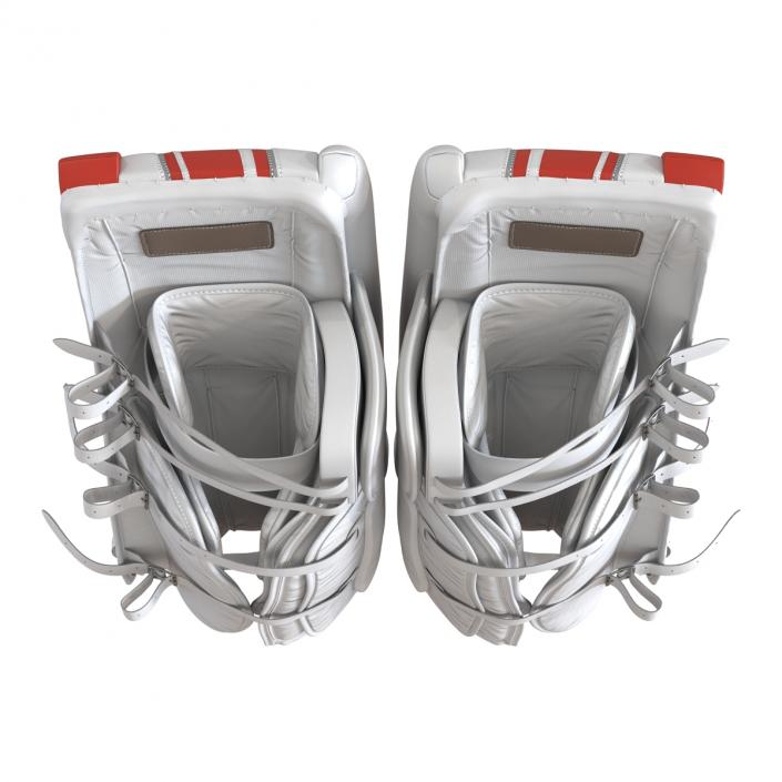 3D model Hockey Goalie Protection Kit Generic Red