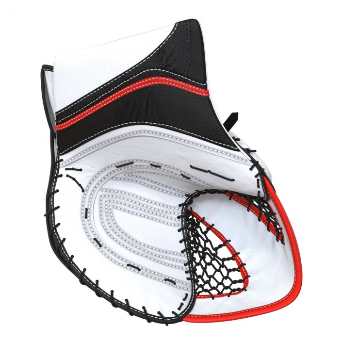 Hockey Goalie Protection Kit Generic Red 3 3D