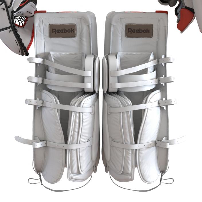 Hockey Goalie Protection Kit Red 3D