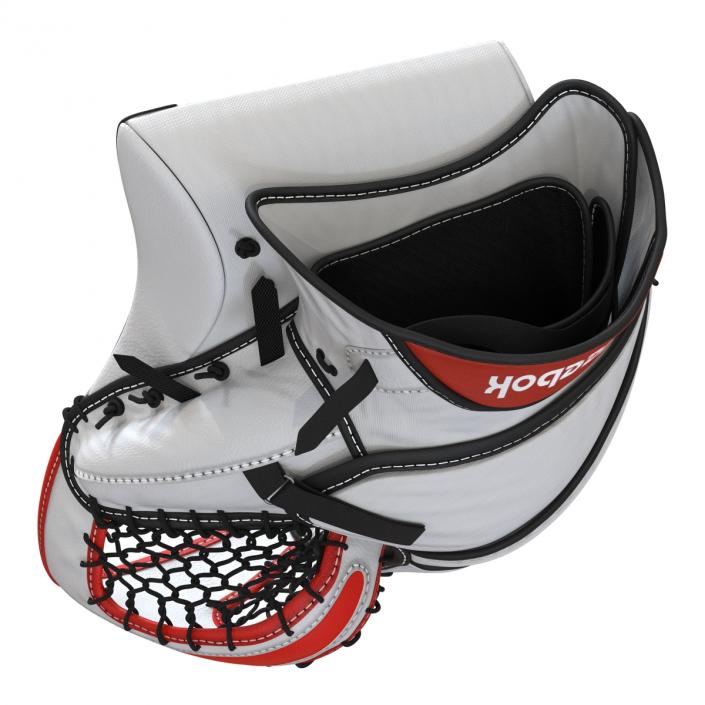 Hockey Goalie Protection Kit Red 2 3D model