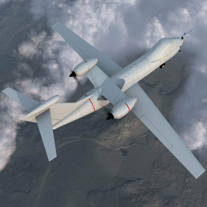 BAE Systems Mantis UAV Rigged 3D model