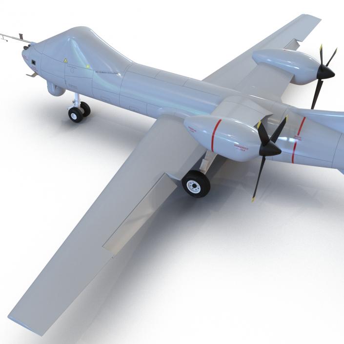 BAE Systems Mantis UAV Rigged 3D model