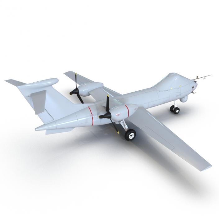 BAE Systems Mantis UAV Rigged 3D model