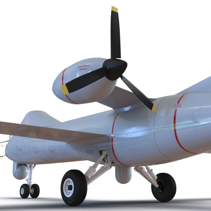 BAE Systems Mantis UAV Rigged 3D model