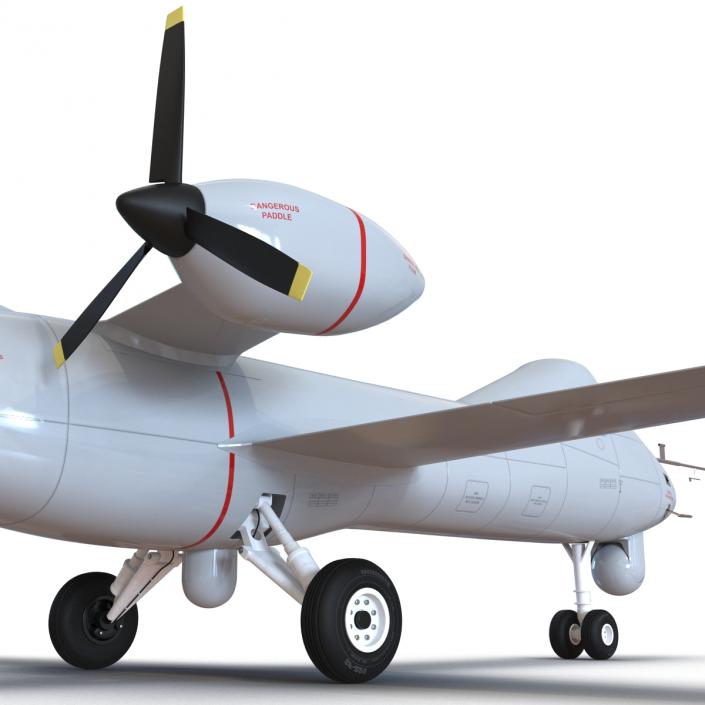 BAE Systems Mantis UAV Rigged 3D model