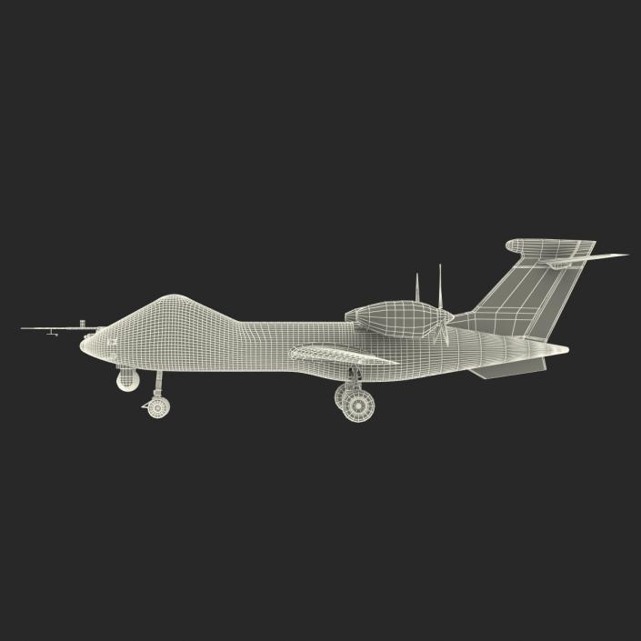 BAE Systems Mantis UAV Rigged 3D model