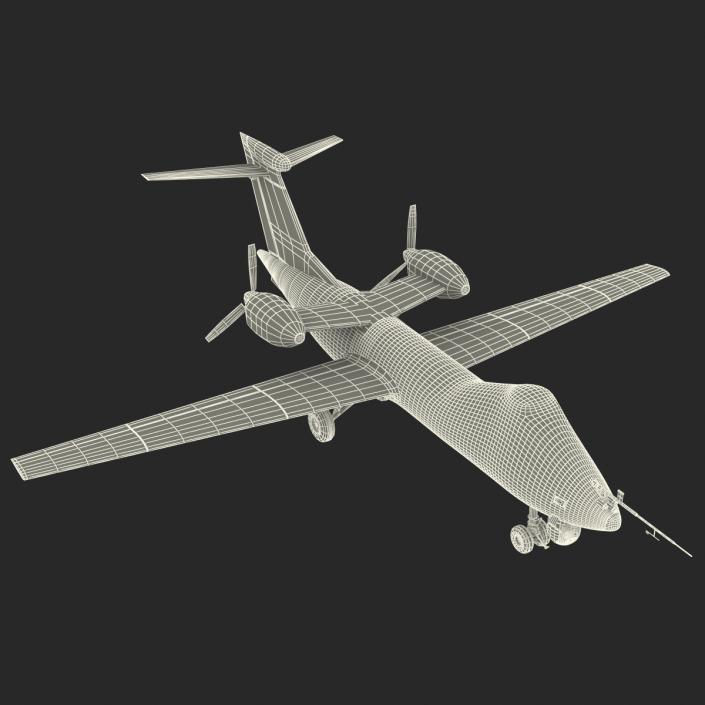 BAE Systems Mantis UAV Rigged 3D model