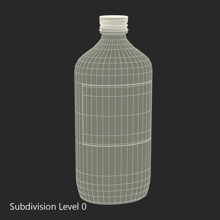 3D Cold Brew Bottle 6 model