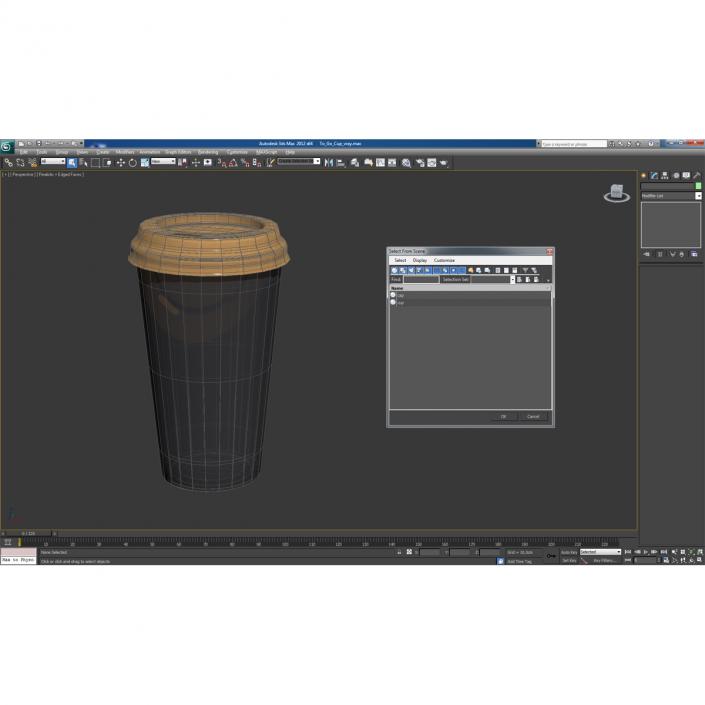 To Go Cup 3D model