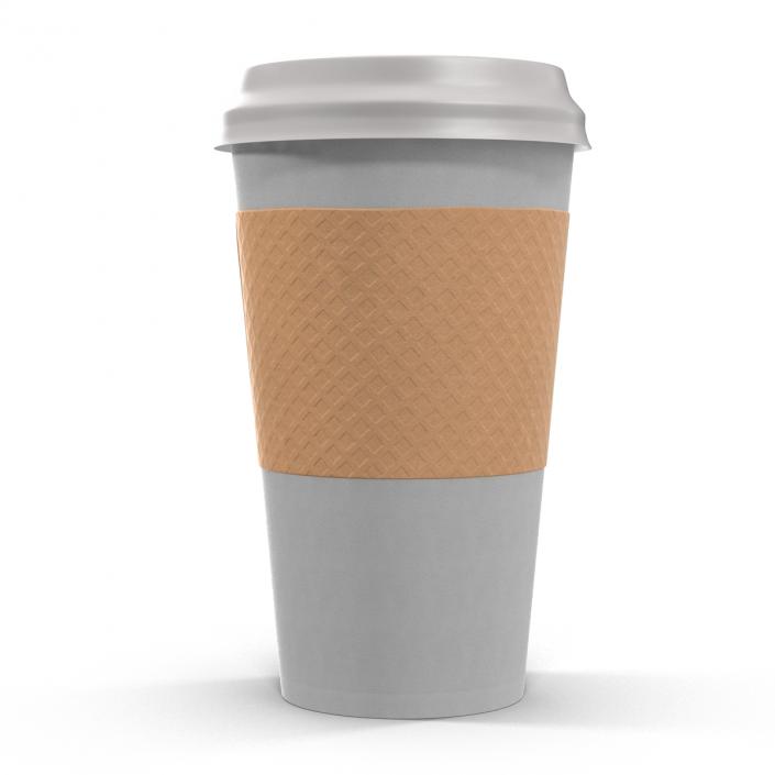 To Go Cup With Sleeve Generic 3D model