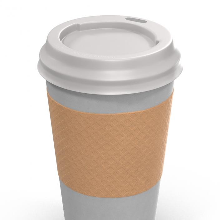 To Go Cup With Sleeve Generic 3D model