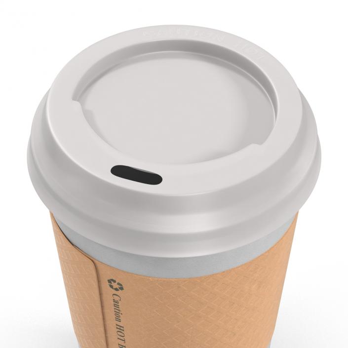 To Go Cup With Sleeve Generic 3D model