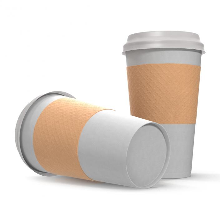 To Go Cup With Sleeve Generic 3D model