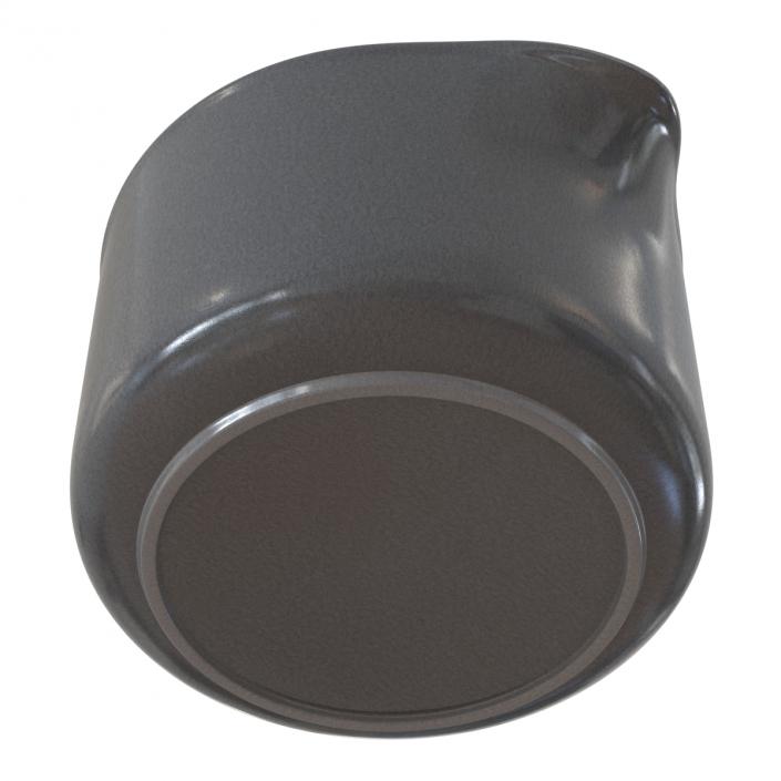 3D Pitcher Creamer Black