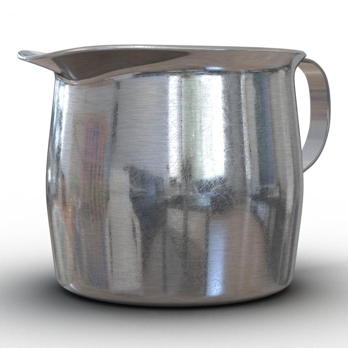 3D Pitcher Creamer Steel