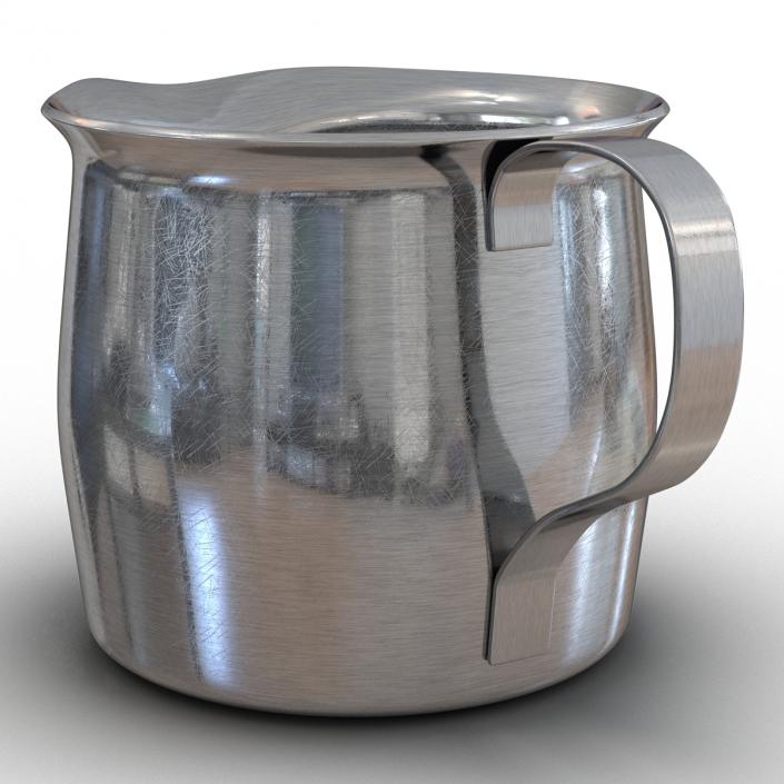 3D Pitcher Creamer Steel