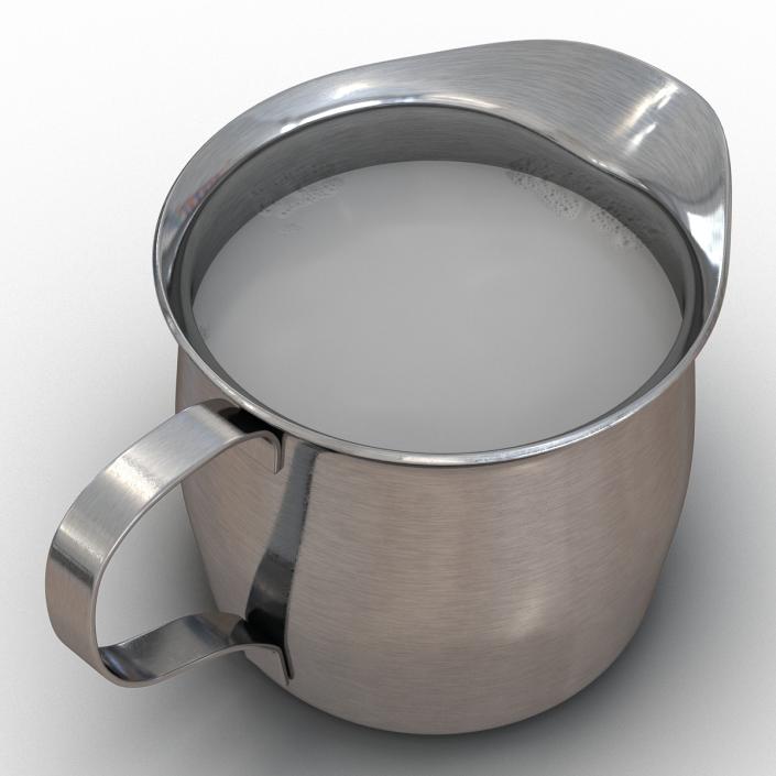 3D Pitcher Creamer Steel