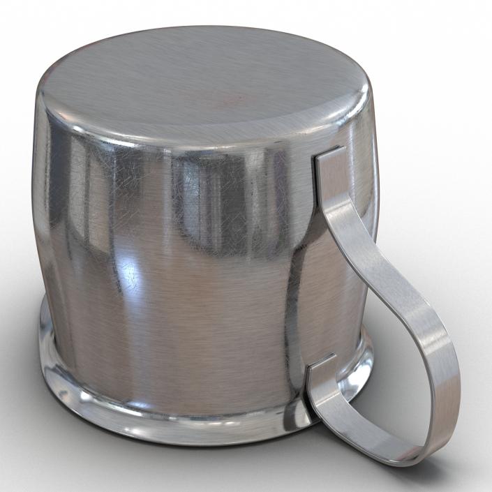 3D Pitcher Creamer Steel 2 model