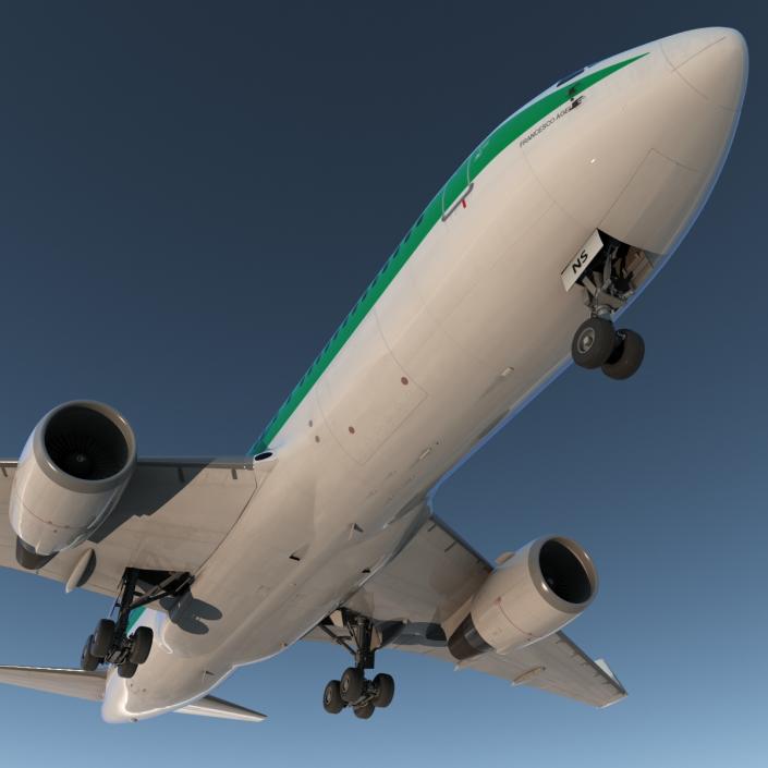 3D model Boeing 767-200ER Alitalia