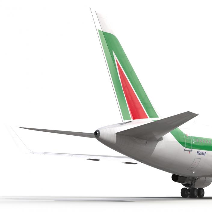 3D model Boeing 767-200ER Alitalia